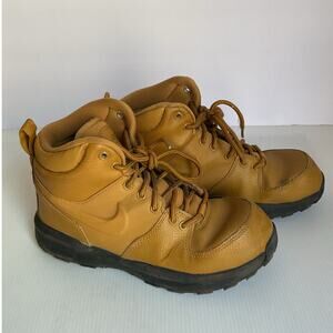 Nike Woodside 2 Youth Boots Wheat Tan 5Y Women’s 6.5 Hiking Trail